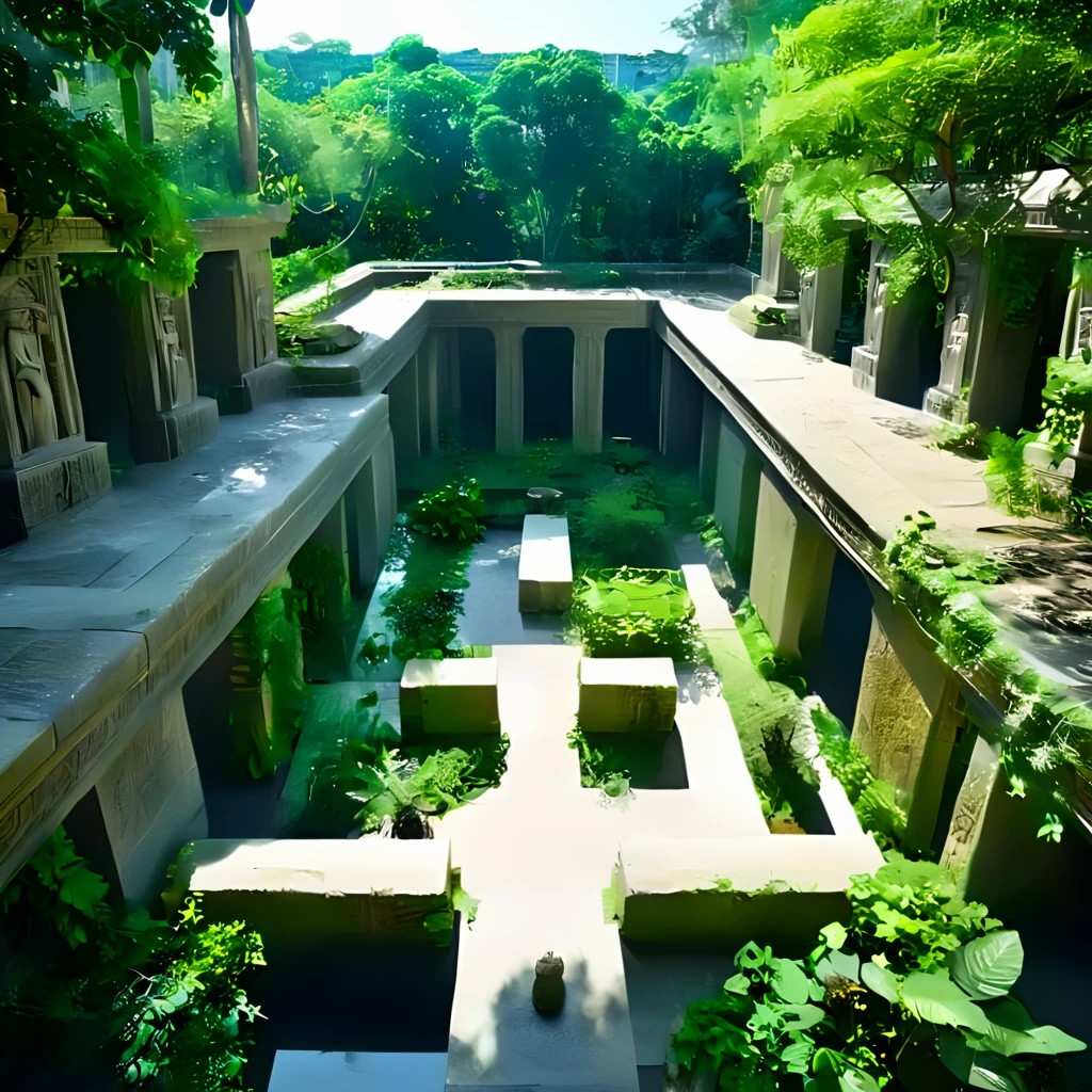 (masterpiece, top quality, best quality),(ultra-detailed, absolutely resolution),((16k, high res)),

BREAK {ancient temple covered in lush vegetation. The temple should feature weathered stone structures with intricate carvings and statues, partially obscured by creeping vines, moss, and large tree roots. Use a combination of natural light filtering through the dense foliage and shadows to highlight the textures of the stone and the vibrant greenery. Include elements such as broken columns, overgrown pathways, and scattered ancient artifacts to enhance the sense of history and abandonment. The overall scene should be both majestic and mysterious, capturing the timeless beauty of nature reclaiming a once-grand temple.}

BREAK { (produces images with information more than 40 million pixels with cinematic-like detailed textures shot on a Sony SLR).}