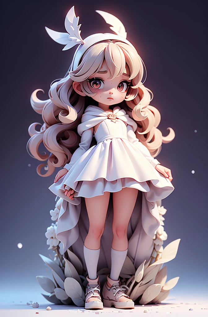 ((Little Huntress girl)) holding a rifle between her legs , battle pose,long red curling hair,((airy white sheer micro dress)), sheer micro dress, risqué, snows,Cold,4K,Detailed,Realistic, (3 years old), ((age 3)), American, beautiful, beautiful face, small, short, sensual poses