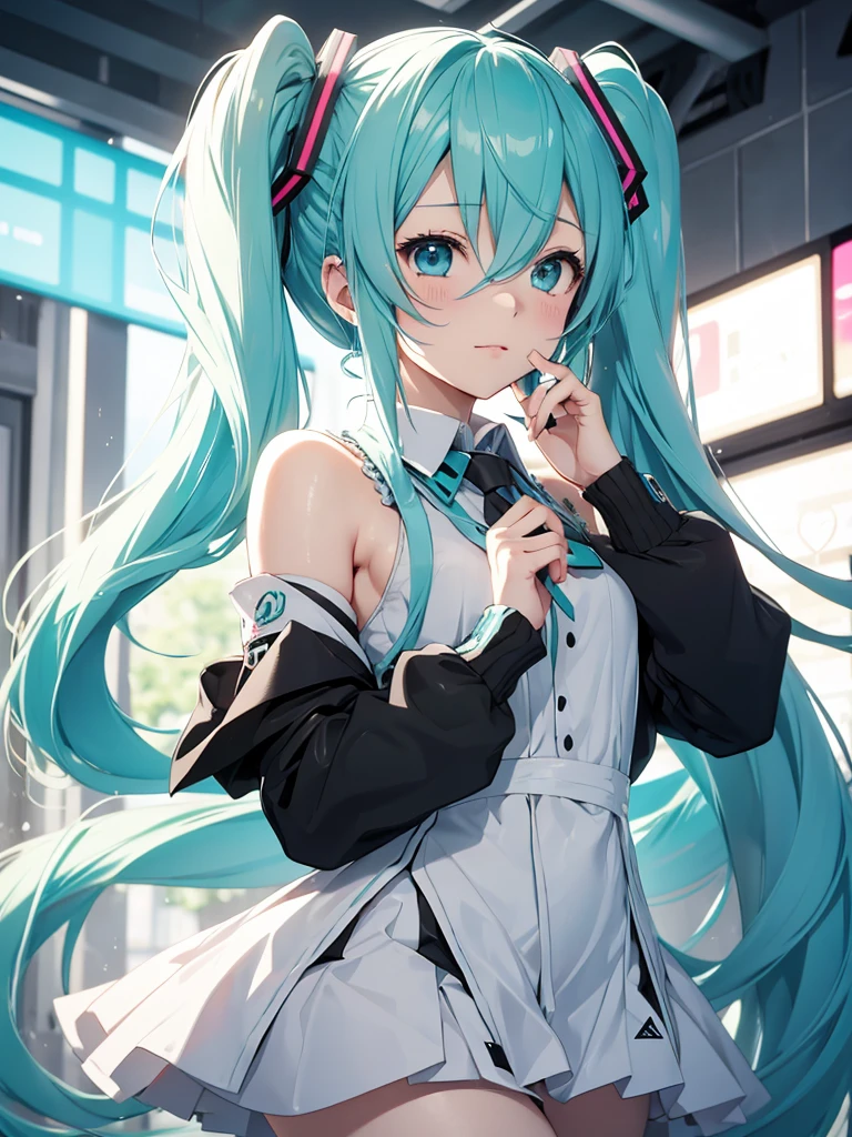 hatsune miku, very cute