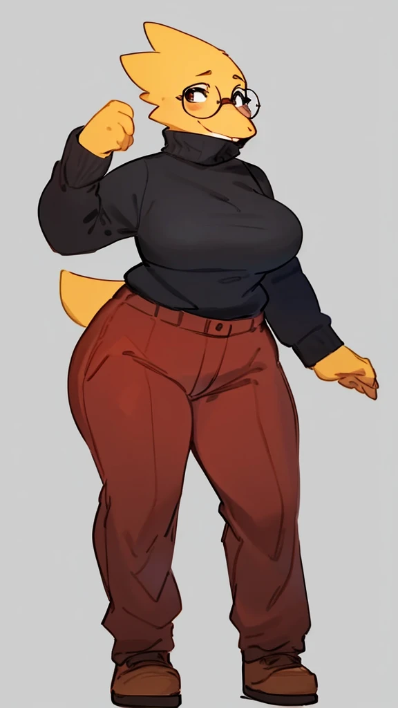 By bebebebebe, by lostgoose, by goonie-san, solo, standing, (((Erosion Bird, Opium Bird))),Female,bbw,big booty