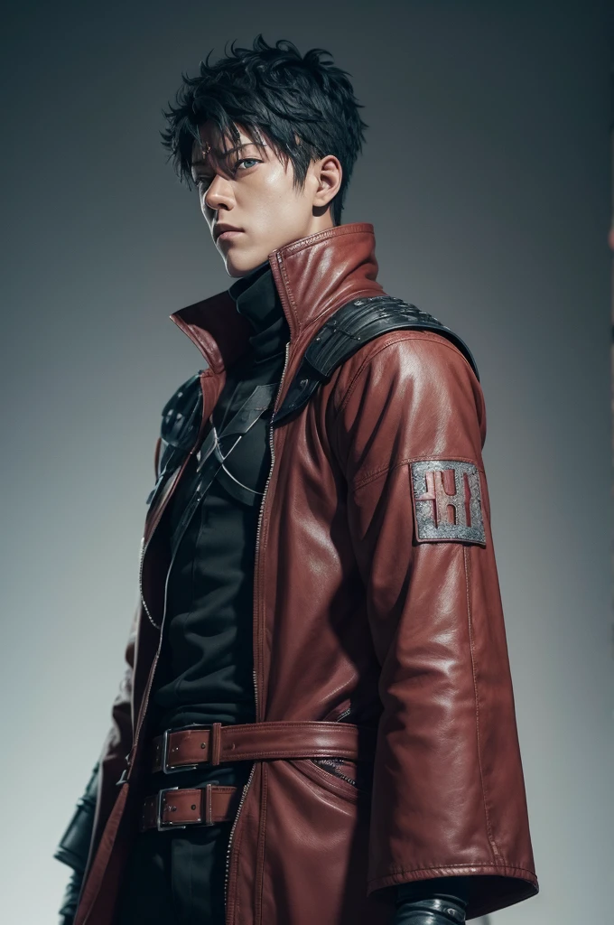 A mix of Guts from berserk and Yuta Okkotsu from Jujutsu Kaisen who is 19 years old and an archer