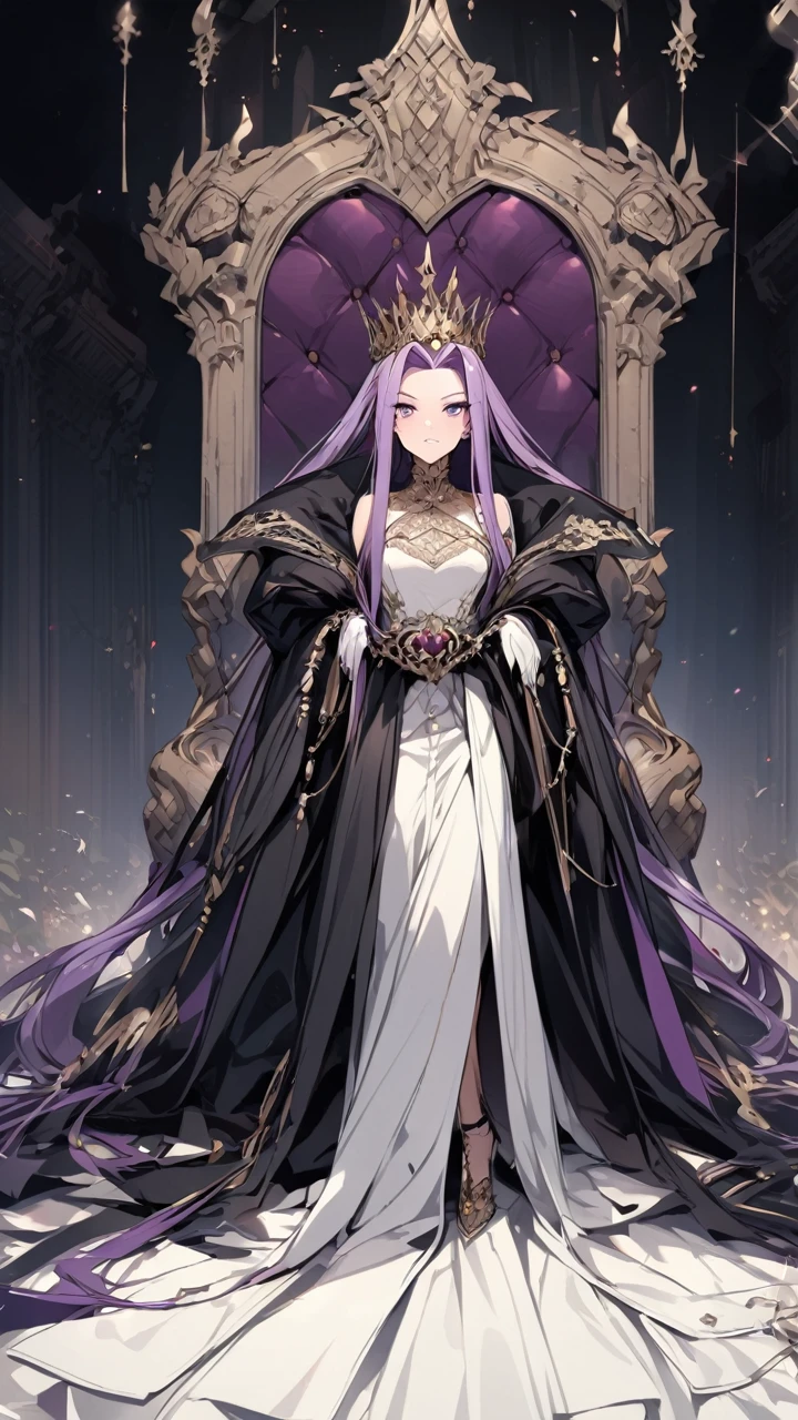 Medusa with an elegant crown