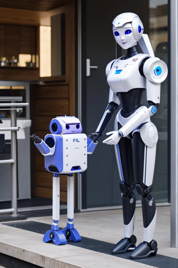 1 fille robot
