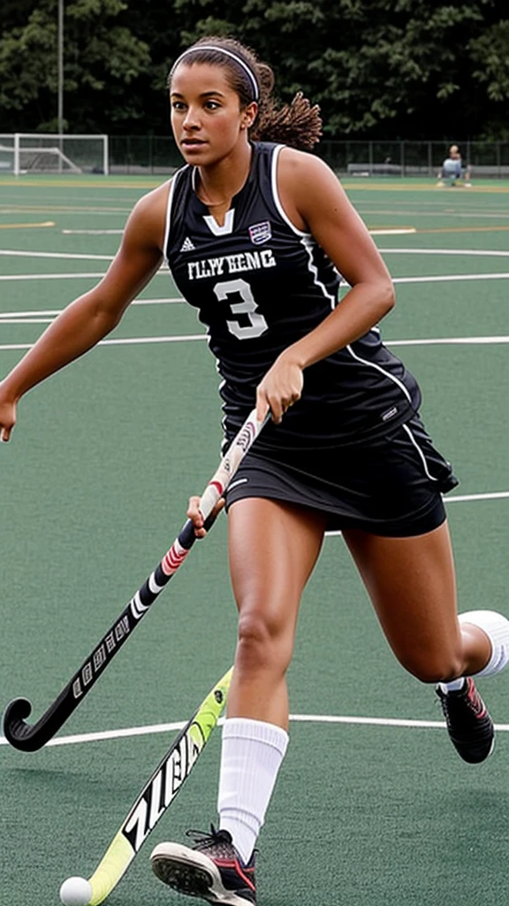 Field hockey player