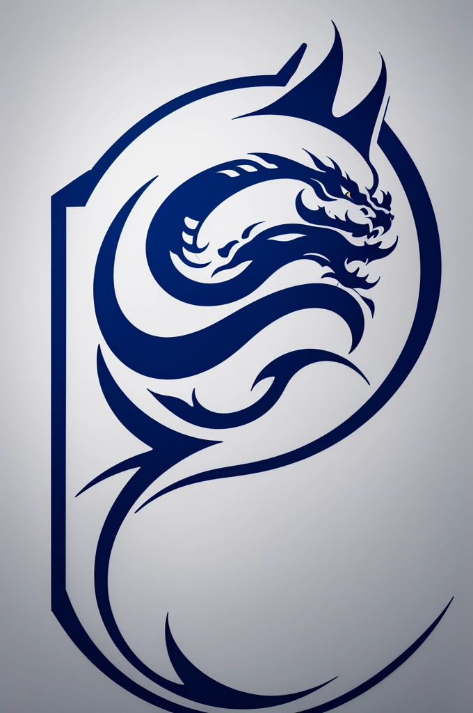(dragon),(logo), (Jiu-jitsu) , (minimalistic ) judo


