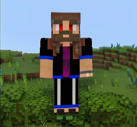 Turn this Minecraft skin into a 3D fan art