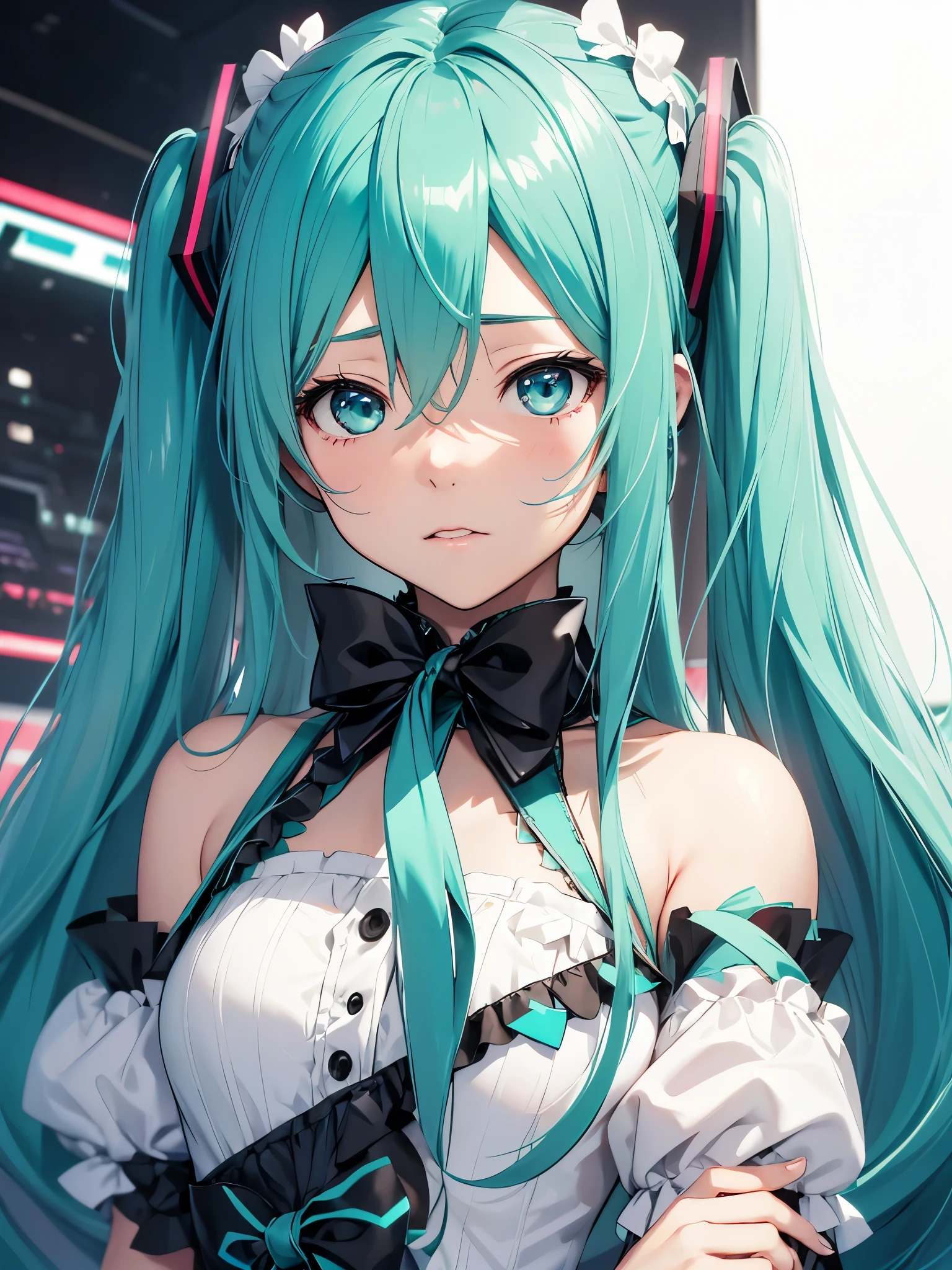 Hatsune Miku、very envy, very cute, ver shame