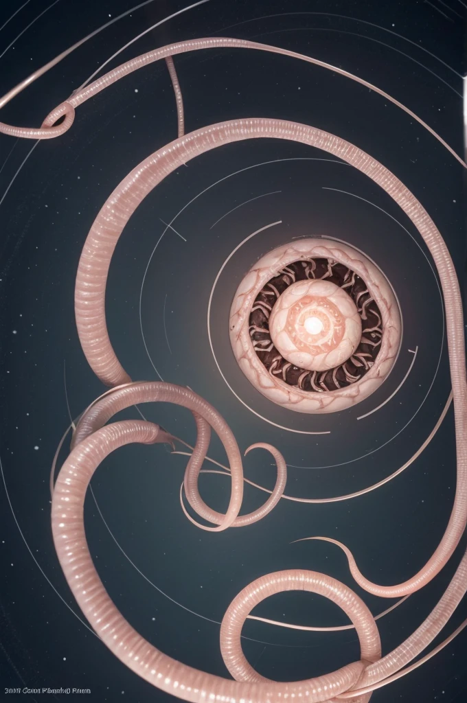 Roundworm reproductive cycle