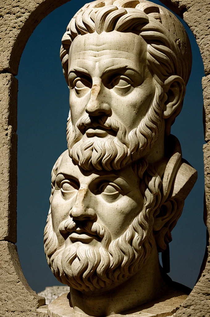 Plato with thoughtful expression