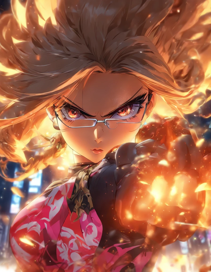 gunpowder　woman　Glasses　sexy