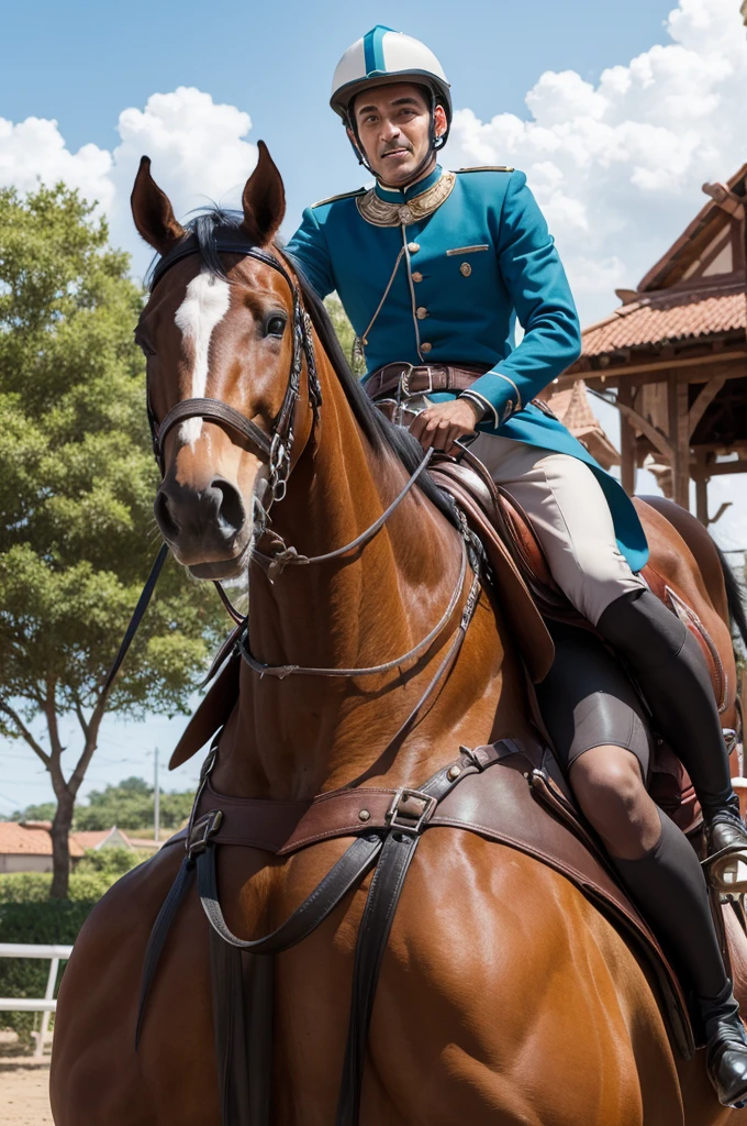 Goianos on a horse ride