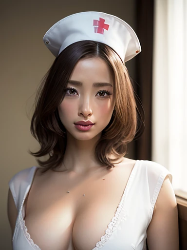 absurdity、1 Girl,(Wearing white nurse clothes:1.2),(RAW Photos, Highest quality), (Realistic, photo-Realistic:1.4), masterpiece, Very delicate and beautiful, Nipple and clitoris caressed with vibrator at the same time、Intense caressing of anal area with aphrodisiac lotion、Nipple-penetrating vibrator orgasm、Super popular stripper、Pleasure that goes through、Breakthrough orgasm、Dripping wet pussy、Dripping wet pussy、wet pussy,pussy squirting/moan with orgasm、moan with orgasmmoan with orgasm、Unstoppable climax、Infinite Orgasm、敏感なクリトリスにBreakthrough orgasm、Overflowing love juice、Overflowing love juice、Orgasm with lotion dildo in vagina、Seduce the viewer、Captivate your viewers、Taunt the viewer、Seductively Seduction、Climax orgasm during cherry blossom viewing、Dripping wet pussy、Dripping wet pussy非常に詳細, 2k wallpaper, wonderful, finely, Highly detailed CG Unity 8k wallpaper, Very detailed, High resolution, Soft Light, Beautiful detailed girl, very detailed eyes and face, Beautiful and detailed nose, finely beautiful eyes, nurse, Perfect Anatomy, Black Hair, Upstyle, nurse uniform, ((nurse cap)), Long skirt, nurse, White costume, thin, hospital, clear, White Uniform, hospital room, Neck auscultation,Close your face,Upper Body Shot