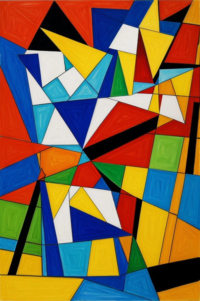 You can create a mental map of cubism