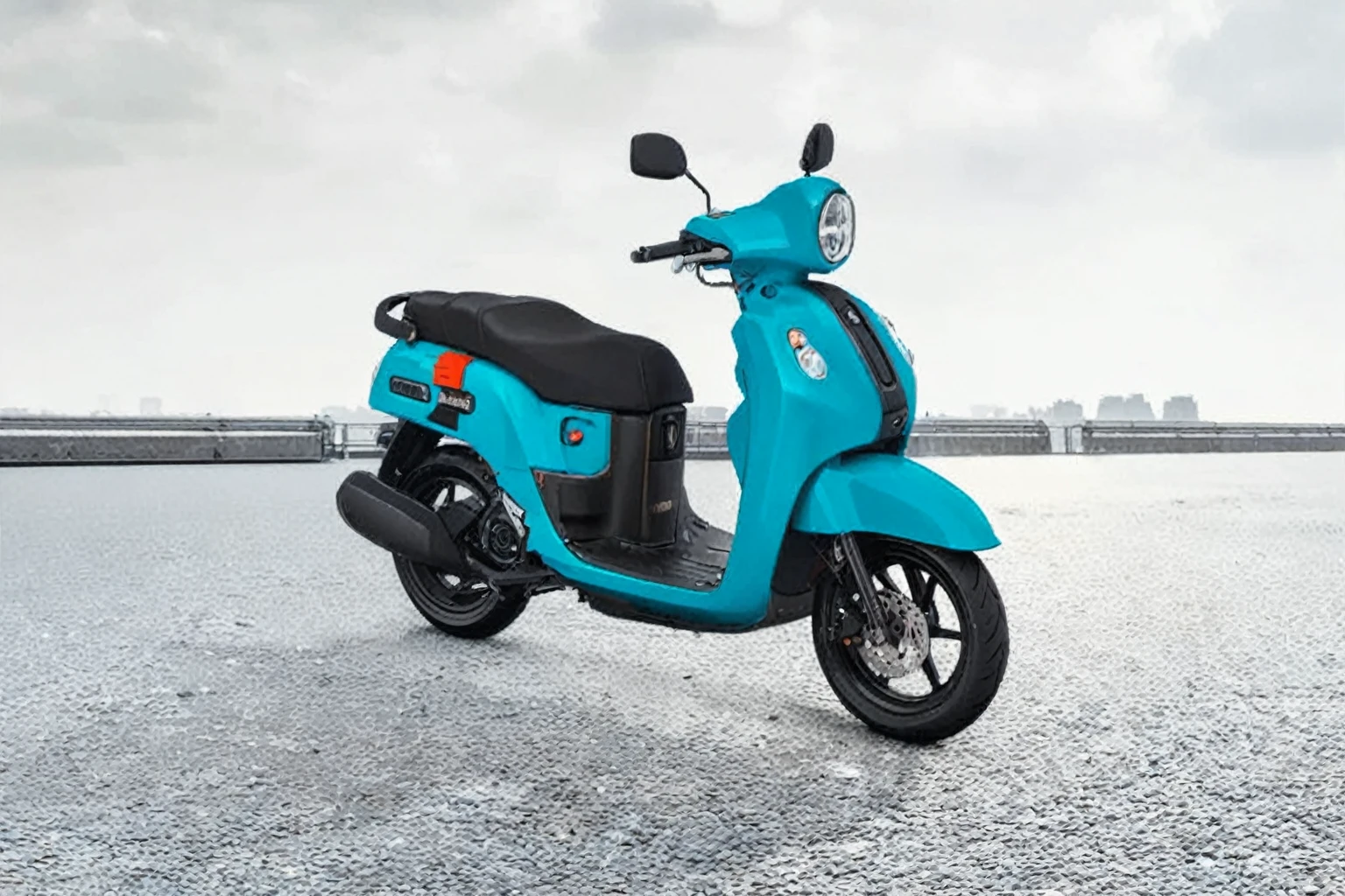 a scooter motorcycle
