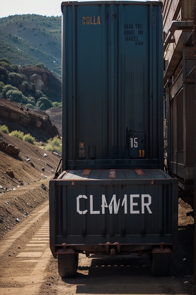 Coal container truck logo