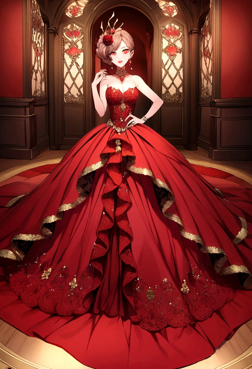 Uma pedra de "Diamond Red"