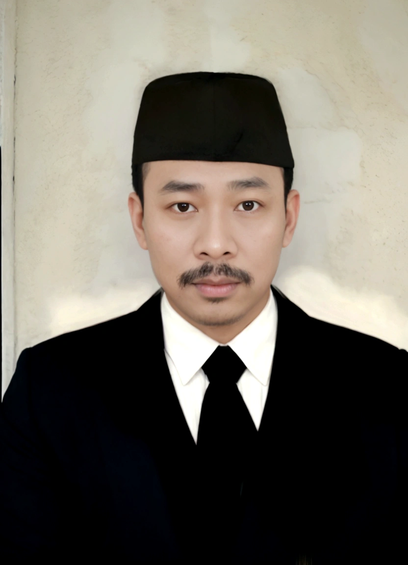 there is a man in a black suit and a black hat, raden saleh, inspired by Basuki Abdullah, khyzyl saleem, inspired by I Ketut Soki, digital art but photo, ash thorp khyzyl saleem, color portrait, mansik yang, potrait, inspired by Li Tiefu, full protrait