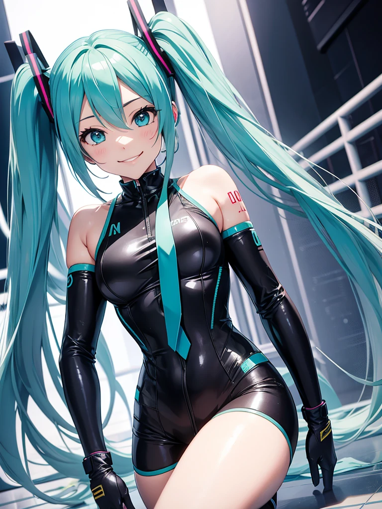 Super detailed, NSFW, masterpiece, High resolution, Photorealistic digital art, perfect lighting, (((1 girl, perfect anatomy))), accurate right hand, accurate left hand, five fingers, perfect style, (((hatsune miku,))) 3d face, big light blue-green eyes, glossy lips, blue-green long hair, shiny skin, Angry expression, (((twin tails))), big square hair accessories, (Chun Li), Blue fighting suit, outdoor, Street Fight, Fighting Pose,