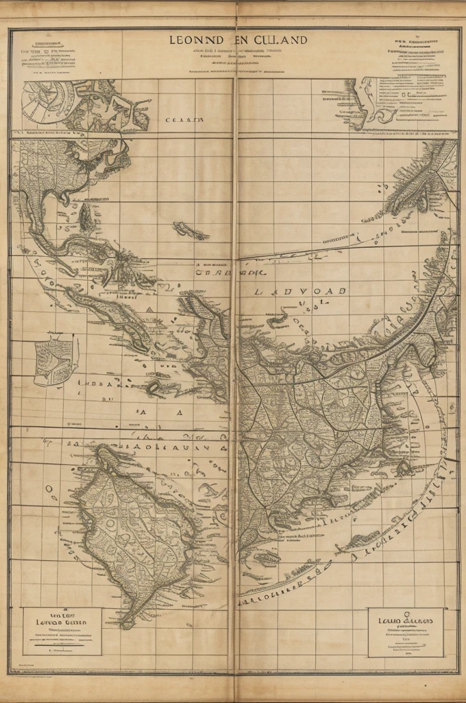 Drawing of Leonard Euler and his differential equations and cartography