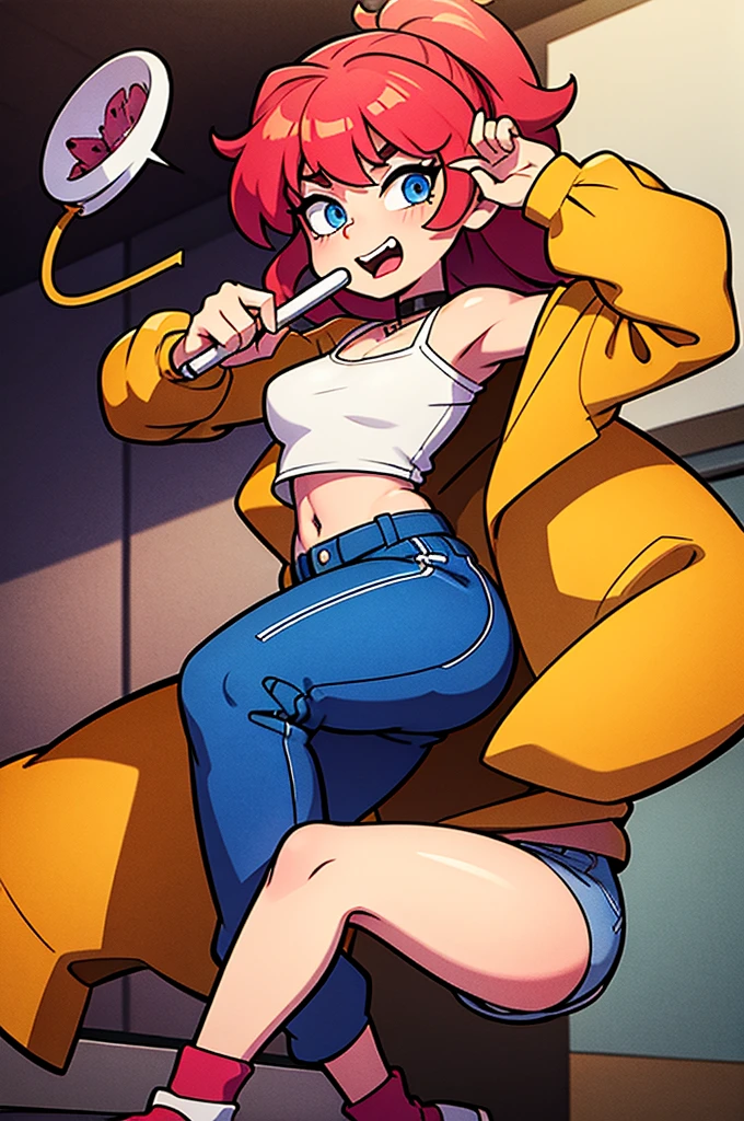 young rapper is on stage in some comic style rap battles, hentai, .(1) Saga Gangstar | Gangstar Wiki | Fandom. https://gangstar.fandom.com/es/wiki/Saga_Gangstar. (2) General | Gangstar Wiki | Fandom. https://gangstar.fandom.com/es/wiki/GReus woke up in an unknown bed, rodeado de pantallas y cables. I didn&#39;t remember anything that had happened, only that he had asked God to take him out of his miserable life. Al mirar a su alrededor, vio a una chica de cabello rosa y ojos verdes que lo observaba con curiosidad. Who are you? Where I am? - asked Reus, confundido. Me llamo Lila, and you are the chosen one - answered the girl, sonriendo -. You are in the year 2123, in a world where music and hip hop are magical powers. You have the gift of creating graffiti that can alter reality, and you can also use your voice to cast spells. You are the only one who can save us from the tyranny of the Empire, que nos oprime y nos roba nuestra libertad. ¿What? Are you kidding? - dijo Reus, Incredulous.((Borderlands 3))), (((closeup))), (((urban city environment))), (((diffuse colors))), (((rgb))), (((ultra detailed illustration of a diffuse hallucinatory woman water spirit creature))), (((complex 3d projections of ghostly translucent fabric and glowing hollow cybernetic threads))), (((dynamic pose))), spectral, concept art, ((light particles)), (stunning visual masterpiece), (((double exposure))), ((glowing texture)), (black tones), (no limits), (unpredictable), (surreal), (professional composition), (award winning composition), creative freedom, (artistic expression), (extreme composition), (spontaneous composition), (black filter), ((surreal theme)), (diffuse creatures), (diffuse figures), disturbing visual expression, (lit dark fantasy realm), evocative, (unusual chromatic contrast). by Lekrot(long neck))), (((elongated neck))), ugly, ((static pose)), (((certainty))), conventionality, conventional theme, (((Borderlands 3))), (((closeup))), (((urban city environment))), (((diffus