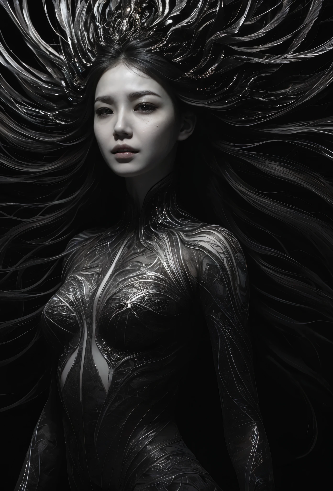 Beautiful asian girl with red lips, Her eyes shone like dreamy stars, glowing eyes, beautiful and detailed eyes, RAW photo,(high detailed skin:1), (realistic, photo-realistic:1.37), ultra high res, professional lighting , 8k uhd, dslr , high quality, film grain, Fujifilm XT3, RAW photo,, RAW photo,(high detailed skin:1), (realistic, photo-realistic:1.37), ultra high res, professional lighting , 8k uhd, dslr , high quality, film grain, Fujifilm XT3, RAW photo,