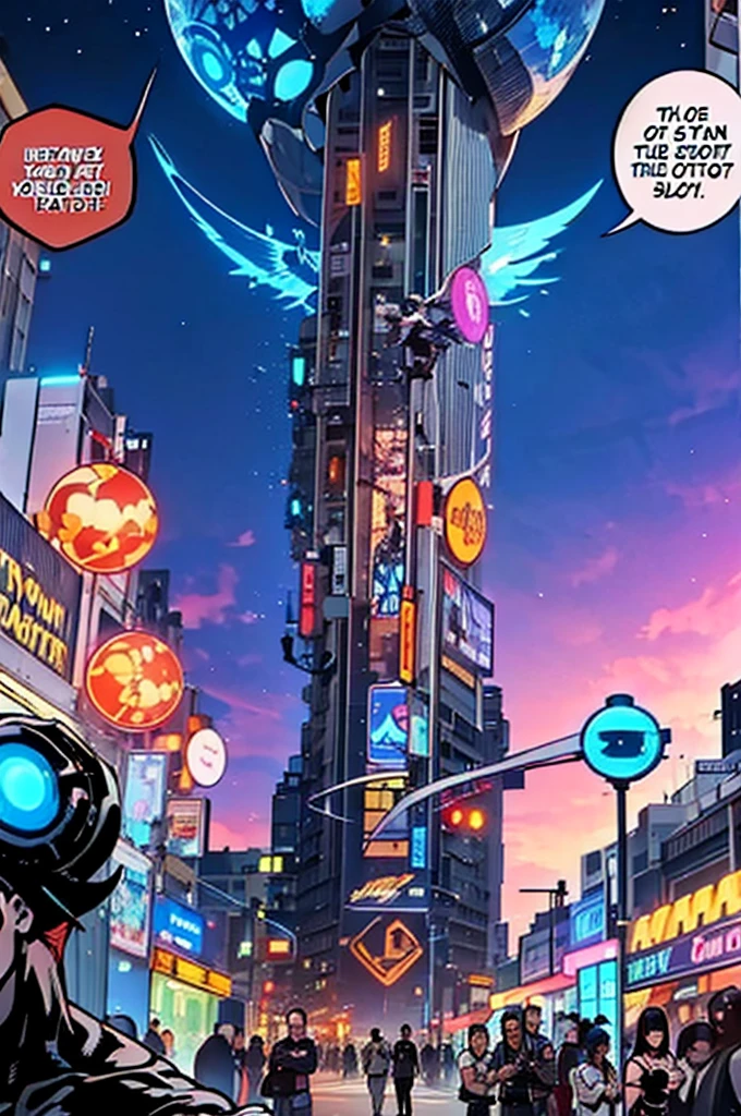 [gangstar] the hero charging ki of power. along with his 7 beautiful warriors. with divine weapons in the form of musical instruments. in a desert. 