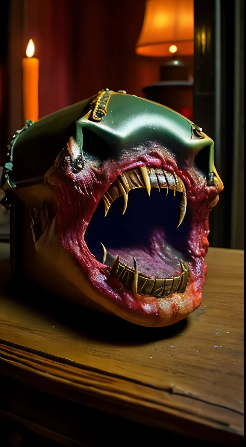 Rabid treasure chest, mimic, snapping jaws
