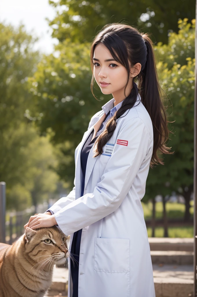 A veterinary student