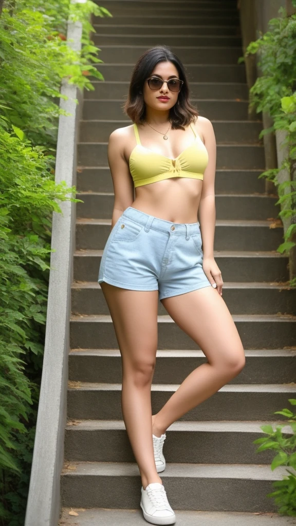 RashmikaLoRA1, RAW photo, full body shot,shoe,a woman in a plaid hipster underwear with a cool pose, wearing the perfect padded bra and panty shorts (yellow,blue, purple, Grey's), full body photoshoot, fashion pose, sexy pose, with Retro square sunglasses, shorts, sexy look, complete the hand,young and cute girl, with Retro square sunglass, very sexy pose, shorts,shoe, stylish pose, full body shoot, cool pose, fully body photo, full body photgraph, solo photoshoot, very cool pose, hipsters underwear, big cheeks, shoe,curvy,shoe, hourglass figure, swooping breast,shoe, deep cleavage, open arms, sexy armpits,big penis, nipples, ass, (cinematic:1.3), intricate details, (ArtStation:1.2), White Casual Sneaker Shoes
with Ultra Soft Cushion Lightweight Lace-Up Shoes for
Women's,White Casual Sneaker Shoes
with Ultra Soft Cushion Lightweight Lace-Up Shoes for,Serb、27yr old、femele、eyes large、a blond、lips pink、Big、tall、Shoulder out、Model body type、Beautuful Women、white clotheull bodyesbian,arafed wooden stairs leading up a hill in the woods, steps, outdoor staircase, stairs, stairway to heaven, wooden stairs, stairways, stairway, leading to a beautiful, time to climb the mountain path, steps leading down, great pinterest photo, stairs from hell to heaven, by Anna Haifisch, deep colours. ”, setting in nature, beautiful composition