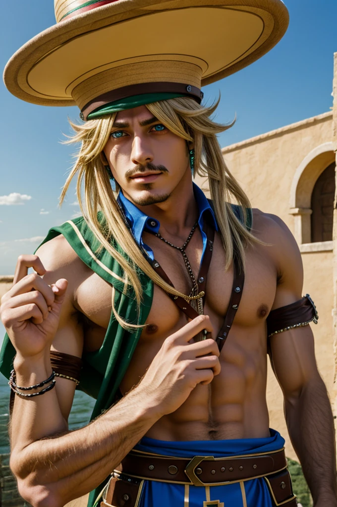 cosplay, man, gyro zeppeli, realist