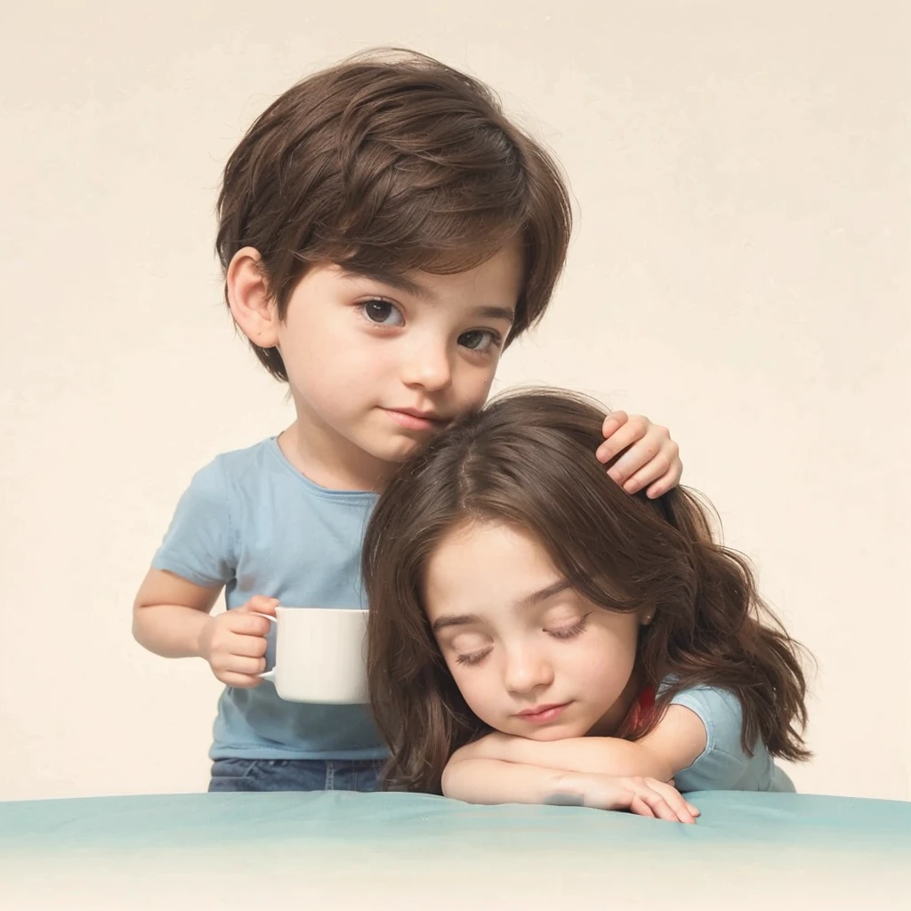Realistic boys and girls