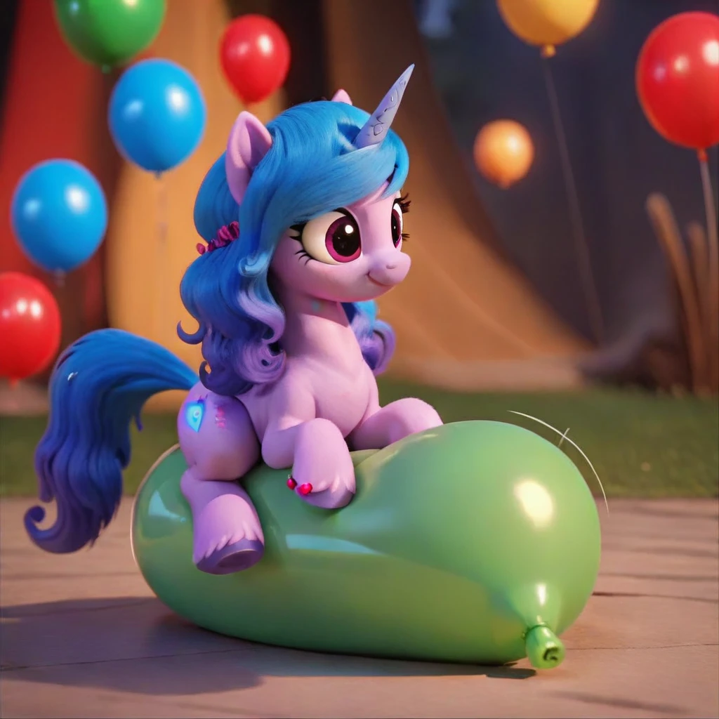 score_9, score_8_up, score_7_up, score_6_up, score_5_up, score_4_up,
female, Izzy Moonbow, solo, looner, nonpop, balloon nonpop, detailed background, party, selfie, fanservice, plot, balloon fetish, balloon support, 3d, hd, 4k, solo,
safe, rating safe,
spread legs, plot, blowing up balloons, balloon blowing, wide hips, arched back, overinflated balloon, tight balloon, necked balloon, translucent balloon, white star print on balloon, balloon inflation, bouncing, squeaking, noisy, loud,
My Little Pony: Make Your Mark, My Little Pony: A New Generation, cinematic, dynamic angle, depth of field, bloom, subsurface scattering