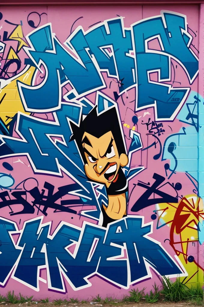 animated character for graffiti