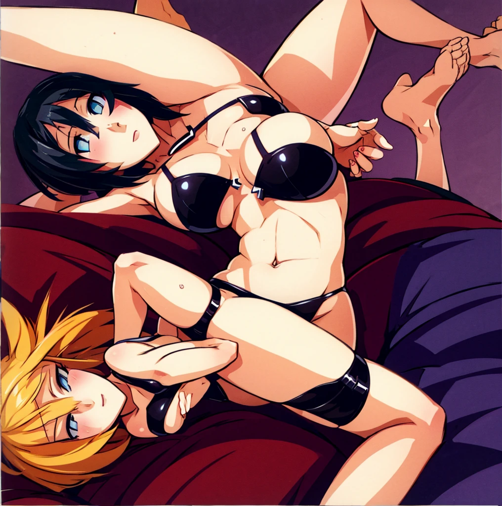 a few images of the same female  character that i'm not sure what this is