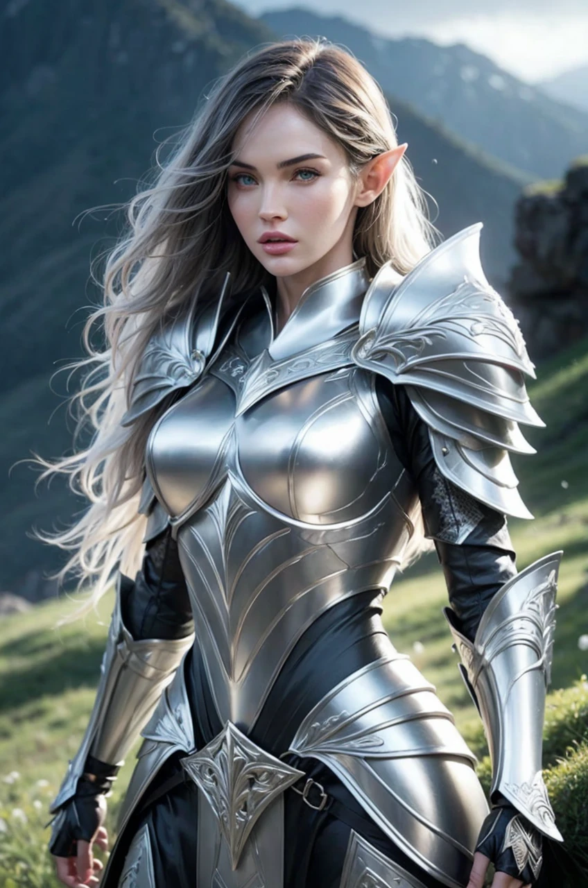 transform into actress Megan Fox as an elf