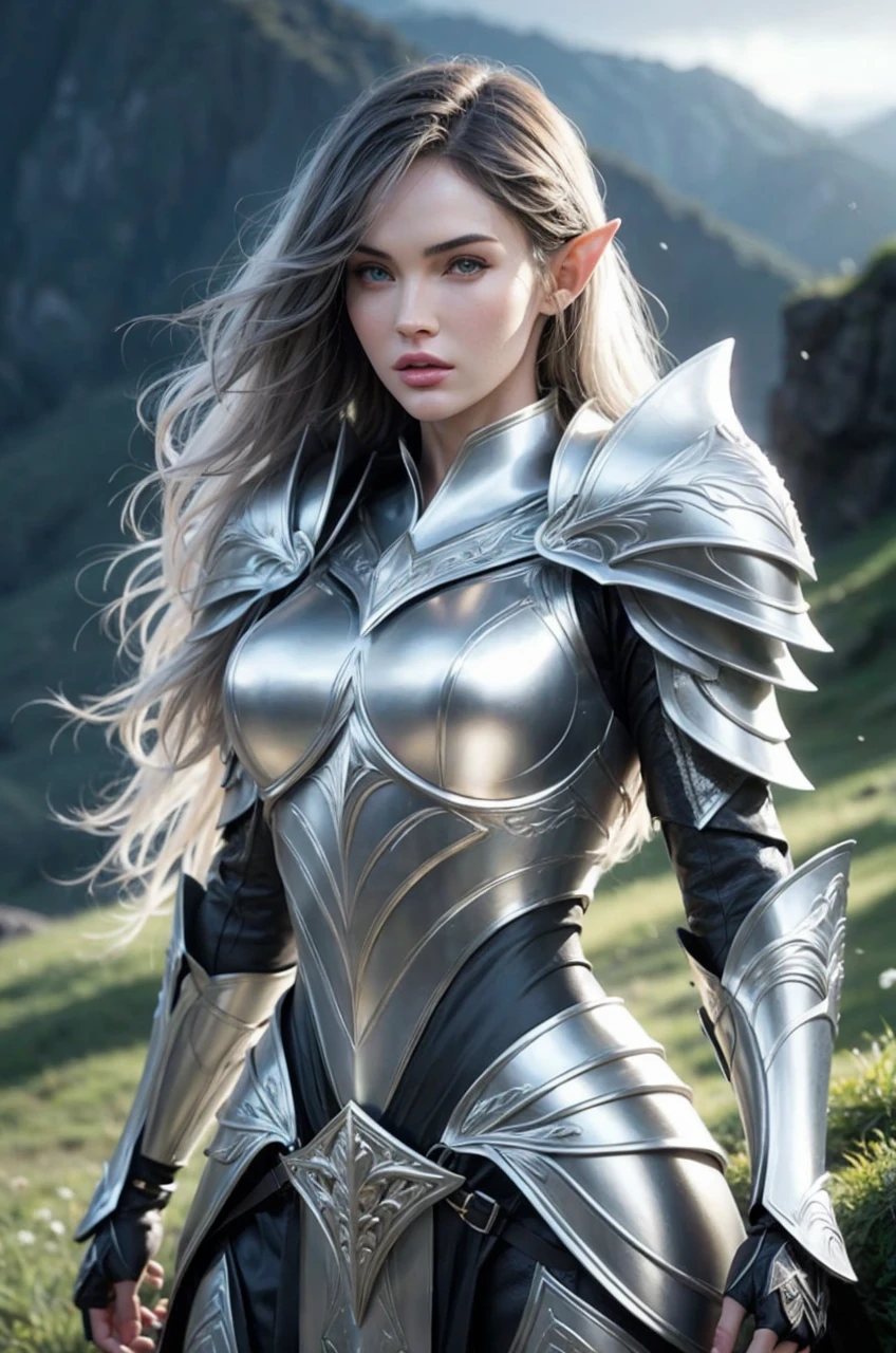 transform into actress Megan Fox as an elf