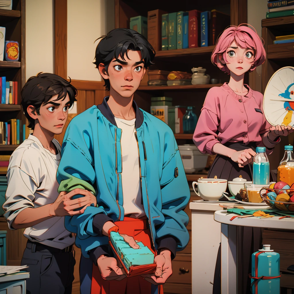 A sick and his parents do not pay attention to him