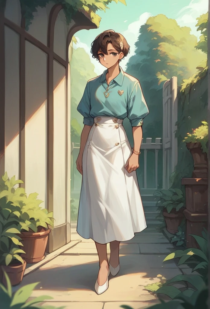 Beautiful Indian girl, Full body, blouse open, big , tight skirt, men surrounding her,