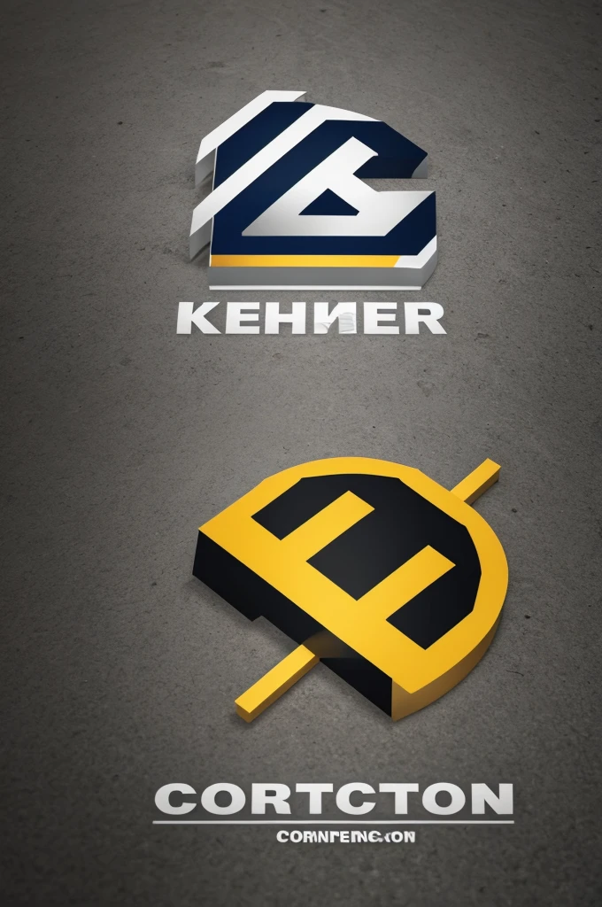 Logo for a construction company that should bear the name Kether Engineering