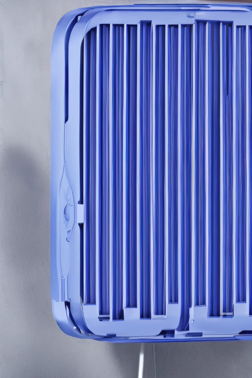 Innovative national style fan,Blue and white porcelain