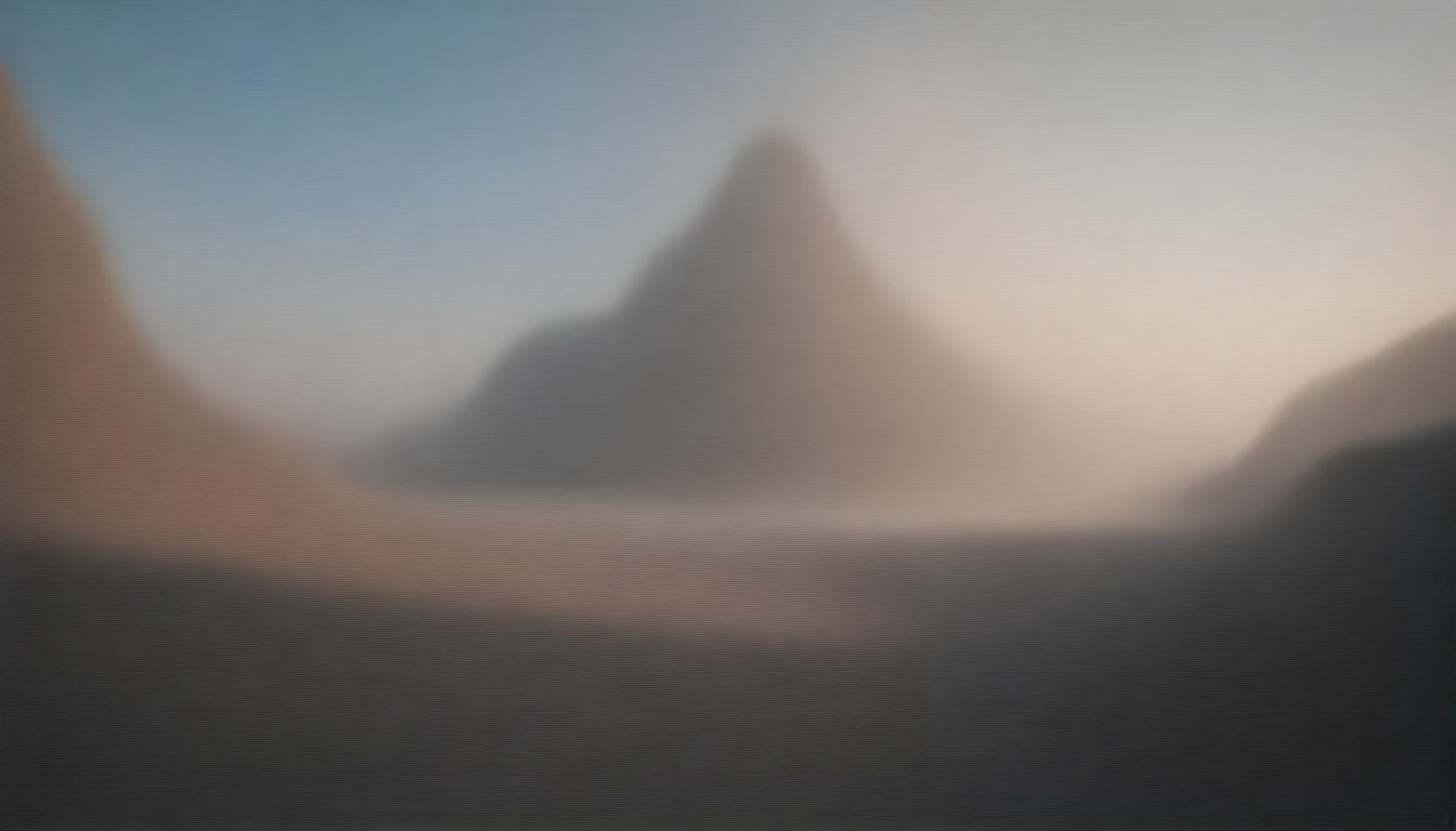 View a vast desert landscape bathed in golden twilight, evoking the iconic Star Wars look. In the center of the scene, a Jedi in a flowing cape stands silhouetted against the orange sky, your glowing blue lightsaber in your hand, pronto para enfrentar qualquer desafio. The ruins of an ancient civilization rise majestically in the background, and the remains of a fallen AT-AT adorn the landscape. The atmosphere is charged with expectation, as if an epic battle was about to begin.hyper realistic composition,32k resolution,cinematic composition,cinematic color grading.photography whit Phaseone 85mm,depth of field.pantones #CEDBE1#D3B9AO#73503C#A6826D#261B17