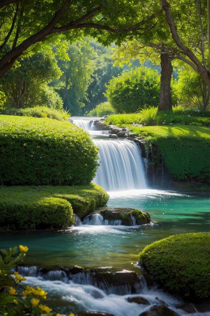 Beautiful water shining in the fountain, beautiful park with greenery and flowers in the background, natural water flow, beautiful and attractive
The scene exudes a sense of peace and freshness, and captures the subtle beauty of nature with realism and detail. Studio lighting, volumetric lighting, Edward Burtynsky photography with Nikon D850 and 50mm lens, award-winning cinematography style, cinematic lighting, 8K, Ultra-HD, super resolution.
