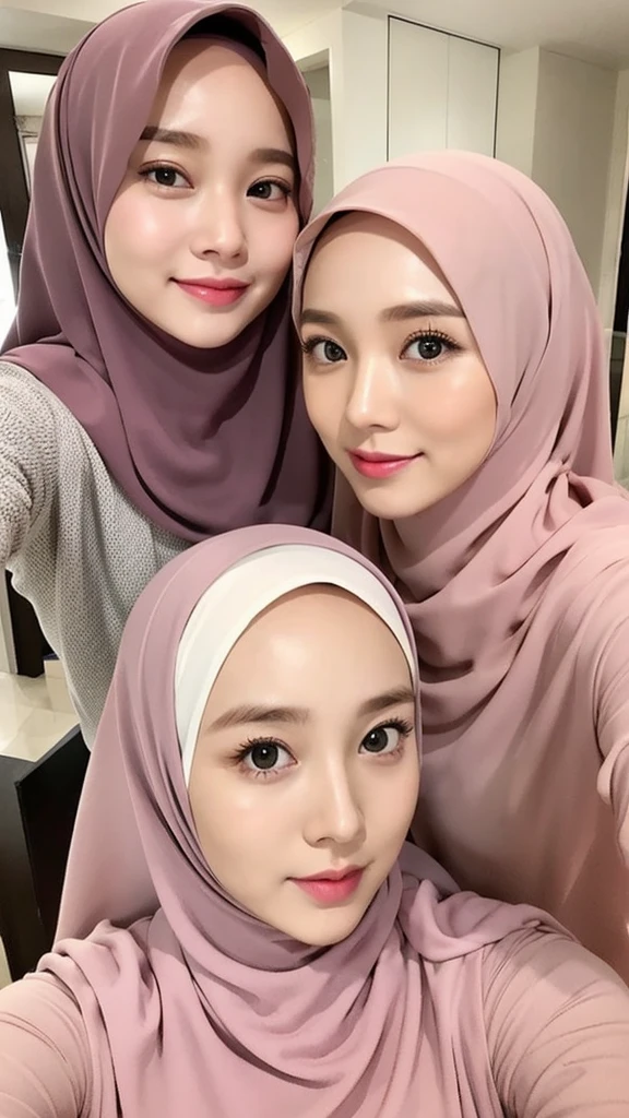 Beautuful Women、hijab, indonesian, a room、selfee、White Room、cute face、Vanrak Ayyans appears、1 girl, stylish