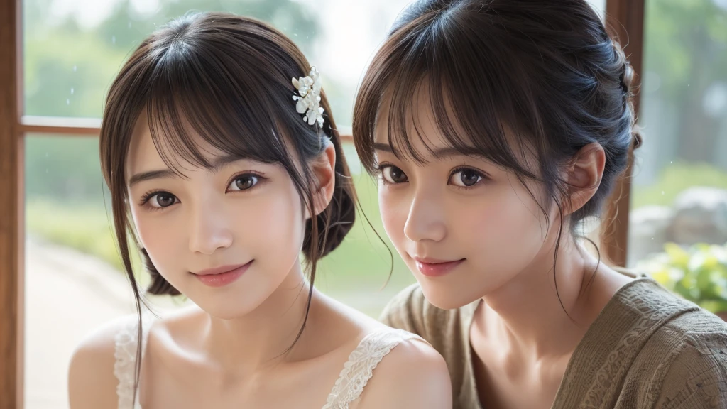 Professional Lighting,(Photorealistic:1.4), (Top image quality:1.0), (超A high resolution:1.0), 8K, Raw photography, (masterpiece:0.2), (Facing the children_v1:0.5)、(最高quality Detail:1.2)、Realistic、8K Ultra HD、High resolution、超detailedな、High quality textures、Intricate details、detailed、Very detailed CG、High quality shadows、detailed 美しく繊細な顔、Beautiful details and a delicate eye、(Symmetrical eyes:1.2),Written boundary depth、Ray Tracing,1 girl, Japanese Girls, (Natural smile:1.4),cute, Portrait of beautiful Japan woman, , Hair decorated with elegant and delicate hairpins, Gentle expression. Adding tranquility to the scene. Rendered in a Realistic style with great attention to detail, High resolutionの画像.Sky , Magic Hour, (Realistic:1.3), finely, quality, (Tabletop:1.2), (Realistic:1.2), (最高quality), (複雑なdetailed), dramatic, Ray Tracing, photograph, +roller