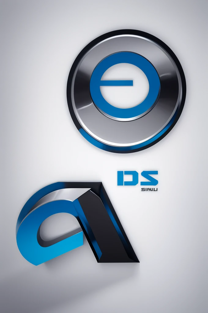 create a logo, with the letter S, in white in png