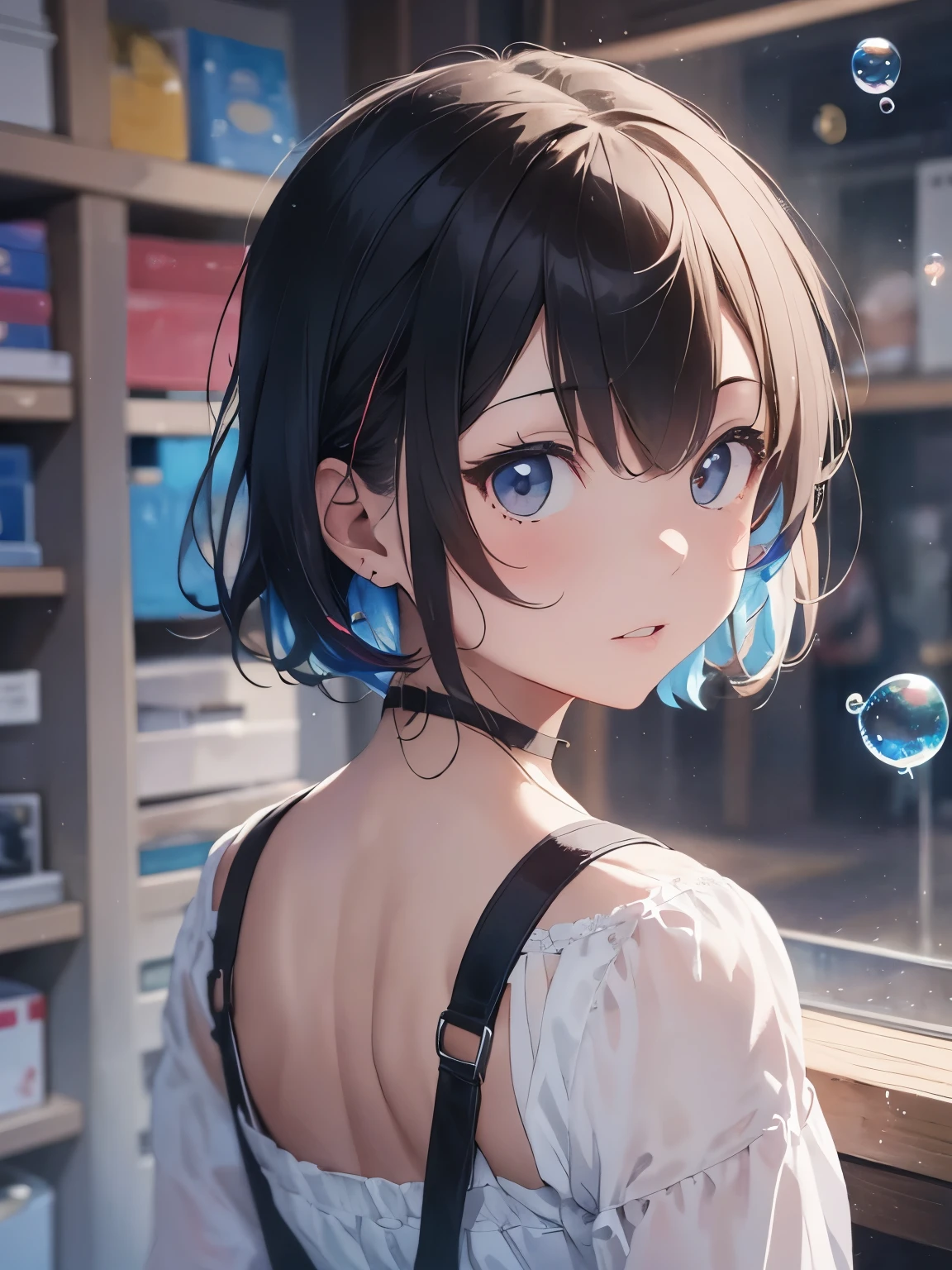 Momoko Sakura Style、8K quality、Intense watercolor, detailedな水彩アート, Watercolor splash, Surreal, Avant-garde pop art, Beautiful and expressive paintings, Beautiful artwork illustration, Very colorful tones, wonderful, Cool Beauty, Highest quality、Official Art, Vector art, Stylish design,((((Two Girls)))), (((The most beautiful short-haired and long-haired girls))),((Stylish summer clothes)), (((Highest quality))), High resolution, ((detailed)), (((Doodle Art)), ((masterpiece)), ((Super detailed)), (((Colorful soap bubbles)))