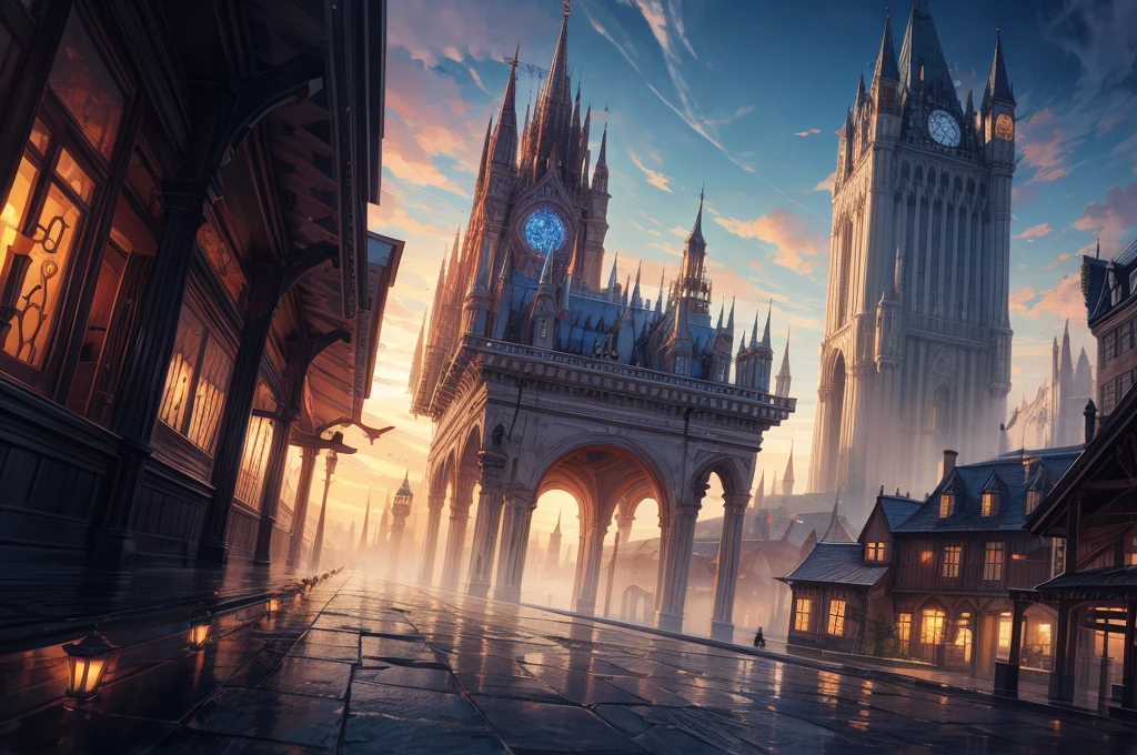The Kingdom of Eldritch was a place where magical power was the source of prosperity. Floating buildings, self-healing roads, magical creatures soaring through the sky