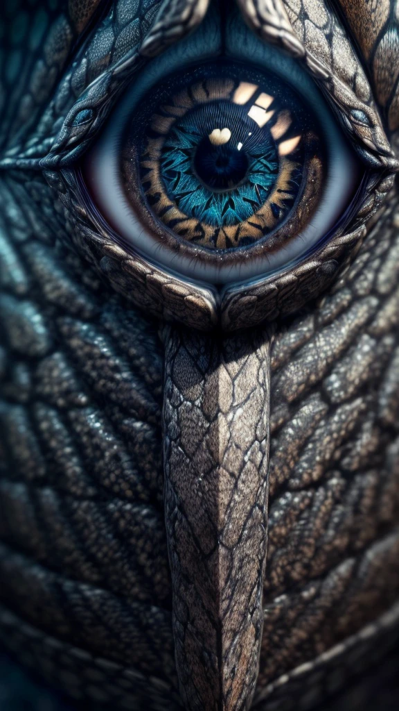 a realistic mimicry creature,photorealistic, highly detailed, intricate textures, complex patterns, lifelike eyes, subtle movements, natural environment, environmental details, atmospheric lighting, cinematic composition, striking poses, dynamic action, (best quality,8k,highres,masterpiece:1.2),ultra-detailed,(realistic,photorealistic,photo-realistic:1.37)