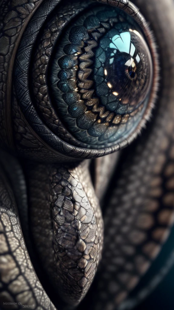 a realistic mimicry creature,photorealistic, highly detailed, intricate textures, complex patterns, lifelike eyes, subtle movements, natural environment, environmental details, atmospheric lighting, cinematic composition, striking poses, dynamic action, (best quality,8k,highres,masterpiece:1.2),ultra-detailed,(realistic,photorealistic,photo-realistic:1.37)
