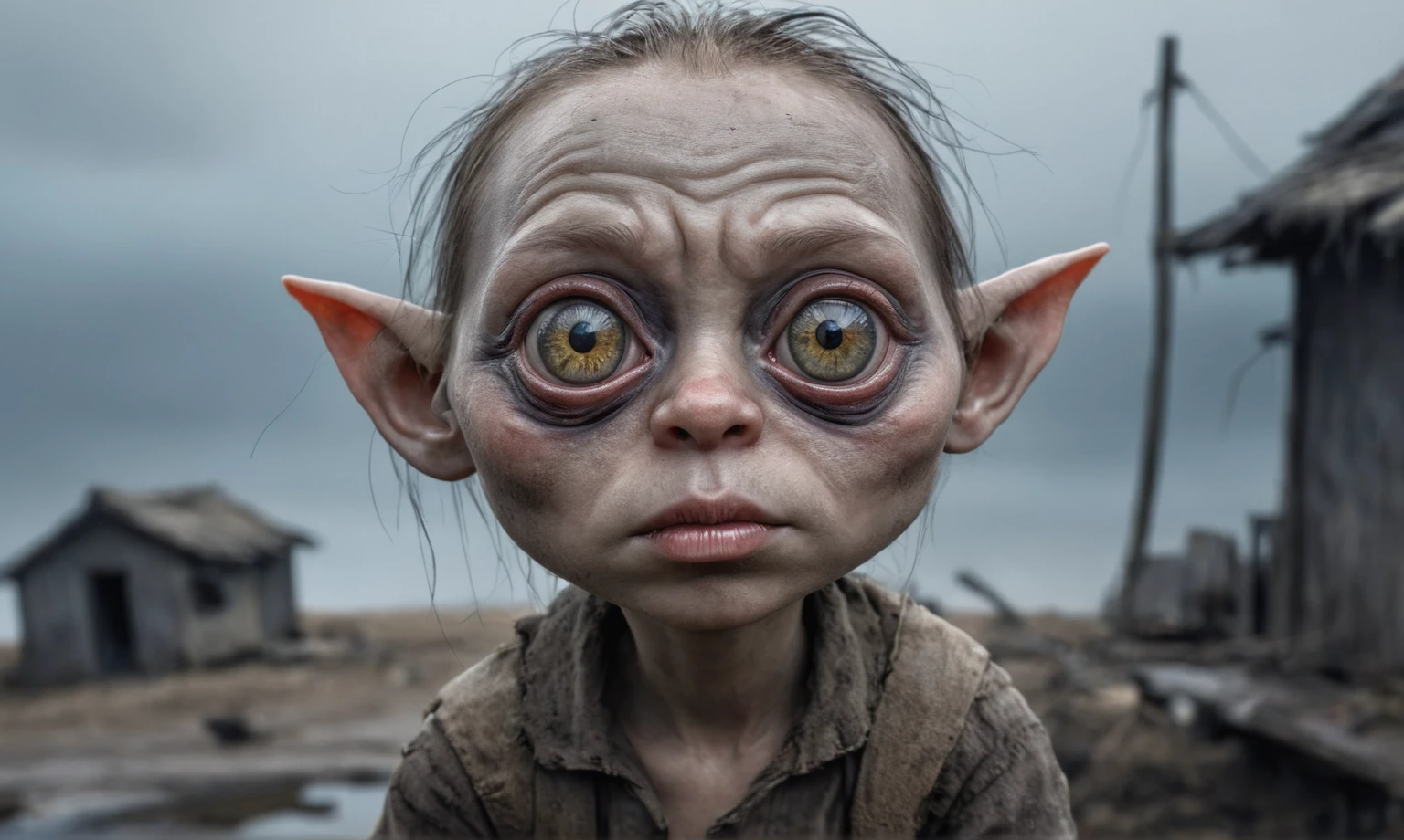  glasses, cutie, [ forgetful ], fanart, special doodle, [ realistic photo ]!!, [ [ hyperrealistic ] ], cute,  very smart, beautiful image, you're something special,in childhood memory, beutiful,eyes extremely detailed,intricate details eyes,eyes extremely detailed, high detailed eyes,16k resolution, eyes anatomically correct,Ultra HD,HDR,hyper realism, hyper detailed,extremely Realism,Ultra Detailed,body logically correct,Extremely detailed,High contrast,Masterpiece,Realism,Ultra Detailed, intricate details,realistic humid leather, cinematic style,irina yermolova,high contrast,hdr,extremely detailed, [deep night landscape],masterpiece,intricate details,faded,eyes extremely detailed,Silverclaw,view from height,full-body-shot,High contrast,Masterpiece,Realistic,Ultra Detailed,intricate details,realistic humid skin,extremely intricate,realism,photorealism, cinematic style,irina yermolova,HDR,((Wangechi Quality)),extremely detailed, [night landscape],masterpiece,intricate details,faded,eyes extremely detailed, high detailed eyes,16k resolution,RAW, Nikon Z9,chinese orc's village of fishers on seaside,authentic,full body length,Labradorite babygirl,native italian troll ,pretty face,eyebrow up,full body shot,ominous landscape,glate gray atmosphere,by art Simon Stalenhag,Nicola Samori,(((Wangechi Mutu))),prime colors,urban,extremely detailed,masterpiece,intricate details,faded,eyes extremely detailed, high detailed eyes,4k resolution,RAW, Nikon Z9